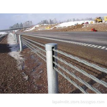 Galvanized Wire Rope FLEX FENCE,Road Side or Median Safety